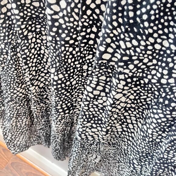 Maeve By Anthropologie Black & White Abstract Print Dress- Sz. M - Picture 4 of 4